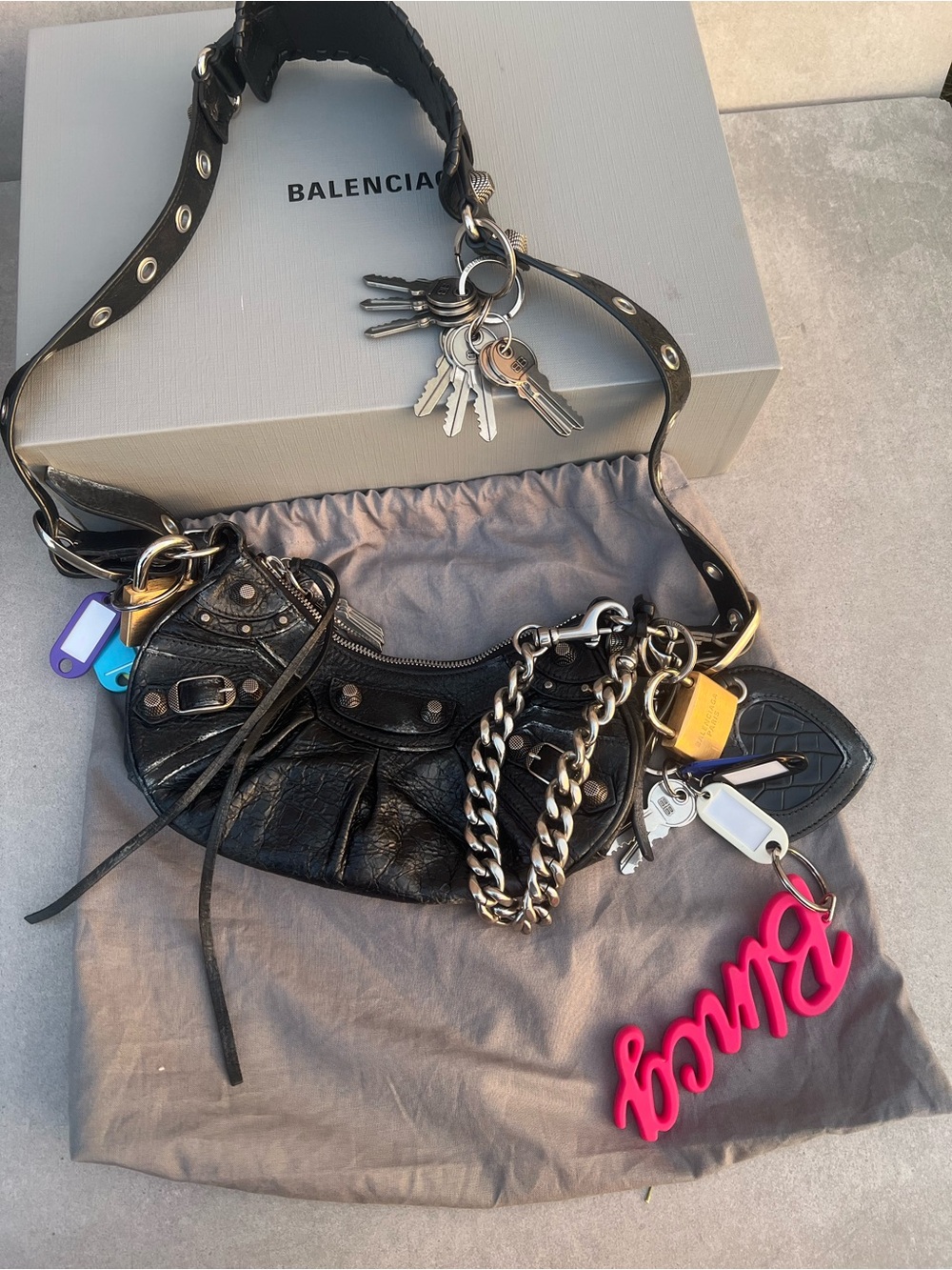 Balenciaga Le Cagole Charms XS 2024